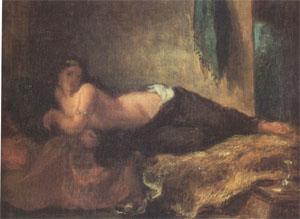 Eugene Delacroix Odalisque (mk05) oil painting picture